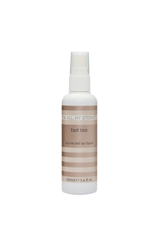 Fast Tan Express Tanning Liquid (Dark - Tinted) - For All My Eternity