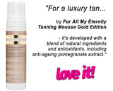 Gold Edition Tanning Mousse (Medium - Tinted) - For All My Eternity