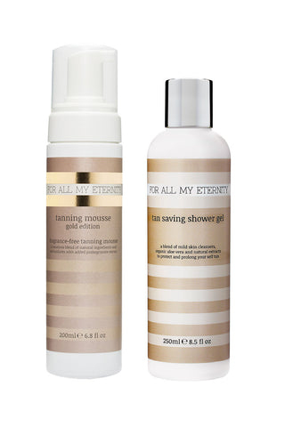 Gold Edition Mousse & Tan Saving Shower Gel Multibuy - For All My Eternity