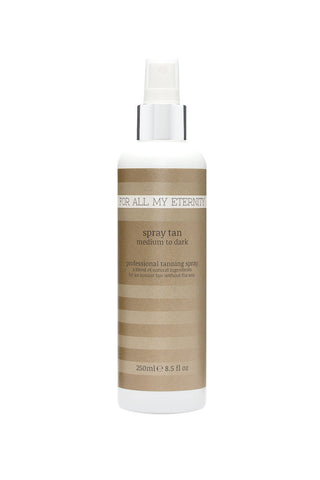 Instant Natural Spray Tan (Dark - Tinted) - For All My Eternity