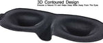 Luxury 3D Contoured Sleep Mask Set